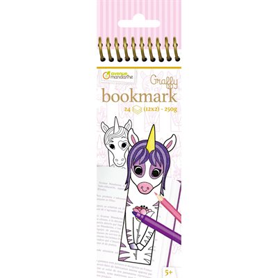 Graffy Bookmark, Licornes Graffy Bookmark, Licornes