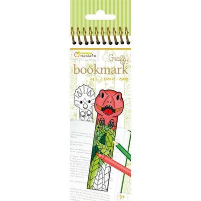 Graffy Bookmark, Dinosaures Graffy Bookmark, Dinosaures
