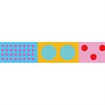 maRUB.WASHI 15MMX7M KAP.POLKA DOT VIVID