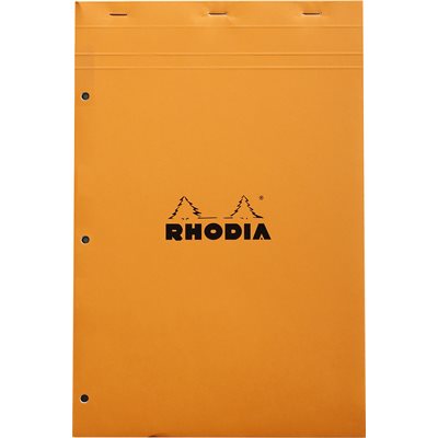 RHODIA BLOC LIGNÉ PERFORÉ 210x297 ORANGE RHODIA BLOC LIGNÉ PERFORÉ 210x297 ORANGE
