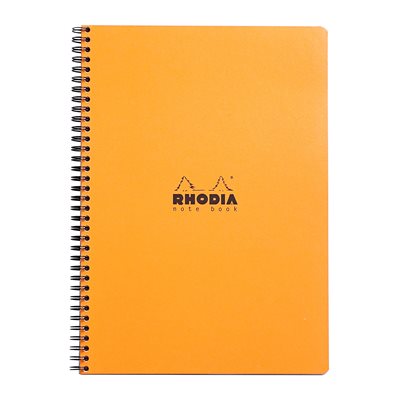 RHODIA CAHIER SPIRAL LIGNÉ A4+ ORANGE RHODIA CAHIER SPIRAL LIGNÉ A4+ ORANGE