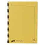 NOTEMAKER LINED 120p  8.25x11.75 LEMON
