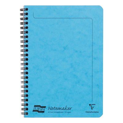 NOTEMAKER LIGNÉ 120p A5 TURQUOISE NOTEMAKER LIGNÉ 120p A5 TURQUOISE