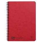 NOTEMAKER LINED 120p 5.75x8.75 RED