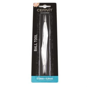 Cernit tool with metall balls 1mm / 0,5mm