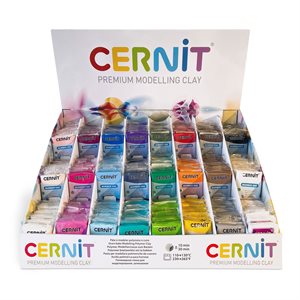 Display Cernit no1 56gr. 24 designsX 6 of each