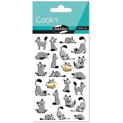 Autocollants Cooky chats Autocollants Cooky chats