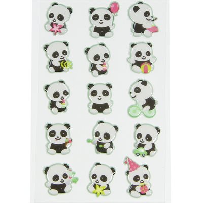 Autocollants Cooky pandas Autocollants Cooky pandas