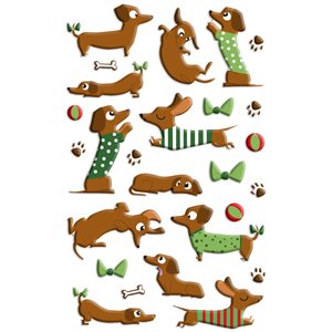 COOKY STICKERS DACHSHUND