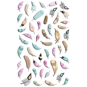COOKY STICKERS FEATHERS