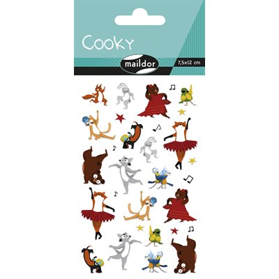 Cooky, Sach 1 pl 7,5x12cm, Danseuses Cooky, Sach 1 pl 7,5x12cm, Danseuses