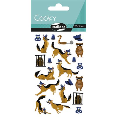 maCooky, Pack 1 sh 7,5x12cm, Police