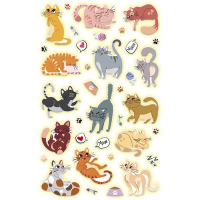 Cooky Phospho, Sach 1 pl 7,5x12cm, Chats Cooky Phospho, Sach 1 pl 7,5x12cm, Chats