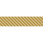 maRUBAN WASHI MT 15MMX7M RAYÉ OR ET BLAC