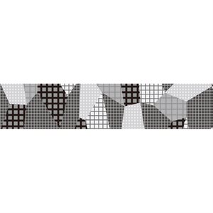 #MT WASHI 24MMX7MM CHECK MONO.