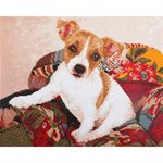 maChien et Courtepointe 58.5x48.5