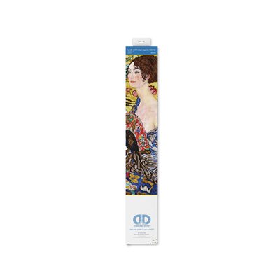 maDame à l'éventail (Klimt) 75x75 maDame à l'éventail (Klimt) 75x75