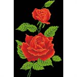 maRed Rose Corsage 35x50