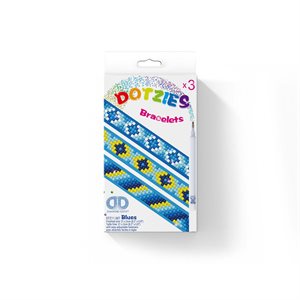 maDotzies Bracelets (3) Blues 21x2