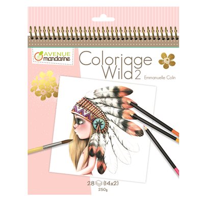 CAHIER DE COLORIAGE WILD 2 CAHIER DE COLORIAGE WILD 2