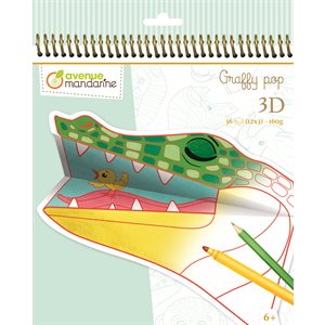 maGRAFFY 3D, ANIMAUX DE LA SAVANE