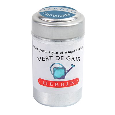BOITE DE 6 CARTOUCHES VERT DE GRIS BOITE DE 6 CARTOUCHES VERT DE GRIS