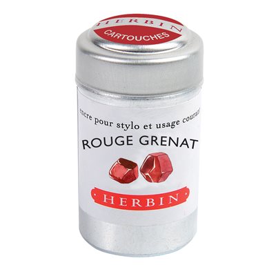 BOITE DE 6 CARTOUCHES ROUGE GRENAT BOITE DE 6 CARTOUCHES ROUGE GRENAT