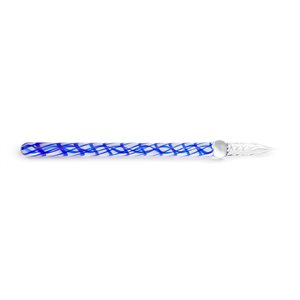 #COFFRET STYLO PLUME BLEU