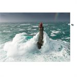 Puzzles 1000 pieces 685X480mm LANDSCAPE - The Jument Lightho