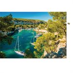 Puzzles 1000 pieces 685X480mm LANDSCAPE - The Calanques of C
