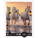 Puzzles 500 pièces XL 685X480mm Chevaux à galop