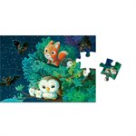 Puzzles children 2 X 24 pieces 330X230 Moonlight