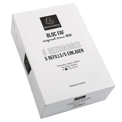 Bloc de bureau FAF 5 recharges Bloc de bureau FAF 5 recharges