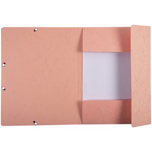 FOLDER 3-FLAP ELAS A4 400g. AQUAREL ass.