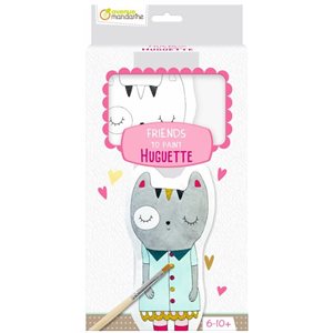 FRIENDS TO PAINT "HUGUETTE THE CAT"