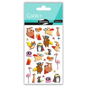 GOMETTES COOKY "ANIMAUX SUPER HÉROS"