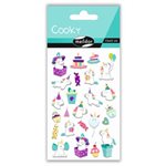 GOMETTES COOKY "LICORNE ANNIVERSAIRE"