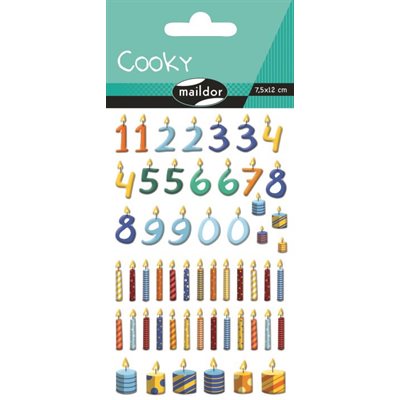 GOMETTES COOKY "BOUGIES" GOMETTES COOKY "BOUGIES"