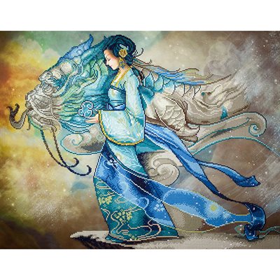 maLa princesse au Dragon 93x75 maLa princesse au Dragon 93x75